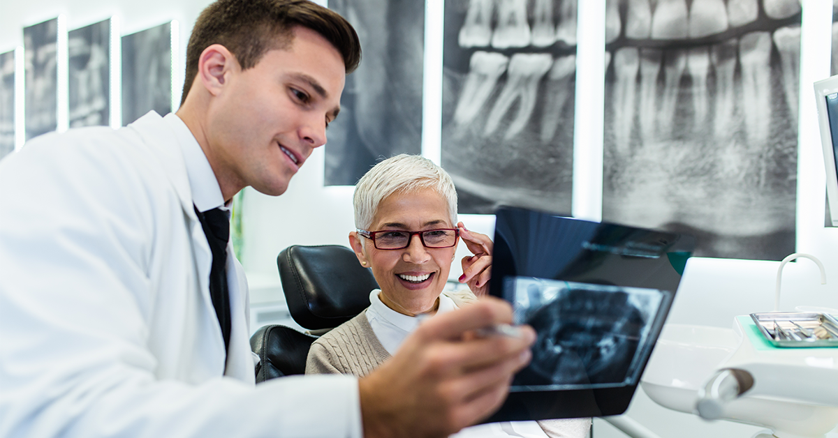 woman planning new smile treatment